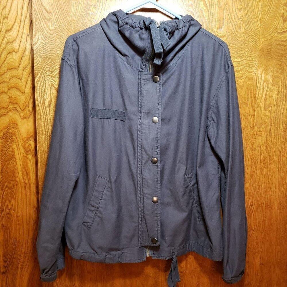 Rubbish‎ gray/blue lightweight jacket large